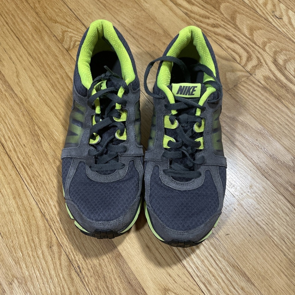 Nike Flex Show TR Men's Low Top Lace-Up Gray Black Green Training Sneakers 10.5